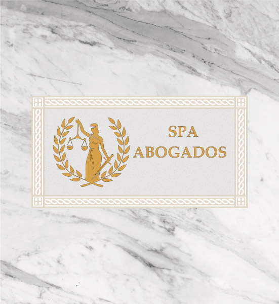 VIsta del logotipo de SPA Abogados: Despacho abogados Madrid.