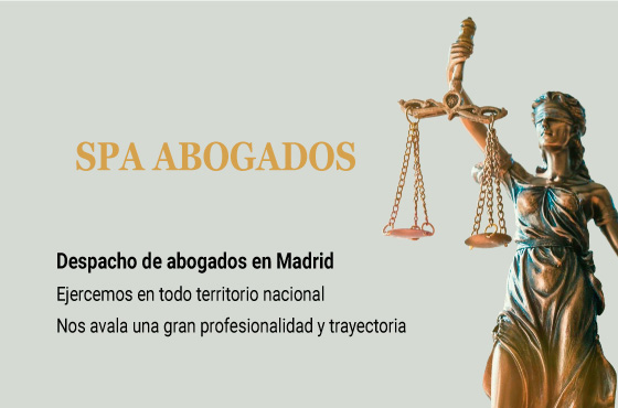 Vista de la web de SPA Abogados: Versión Mobile.